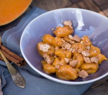 POMARAŃCZOWE GNOCCHI Z DYNI